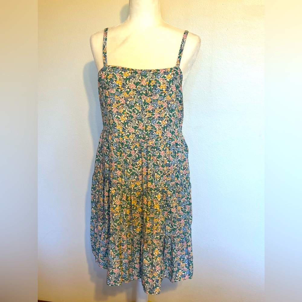 Floral old navy summer dress size L